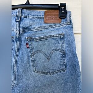 Levi's Wedgie Style Blue Jeans